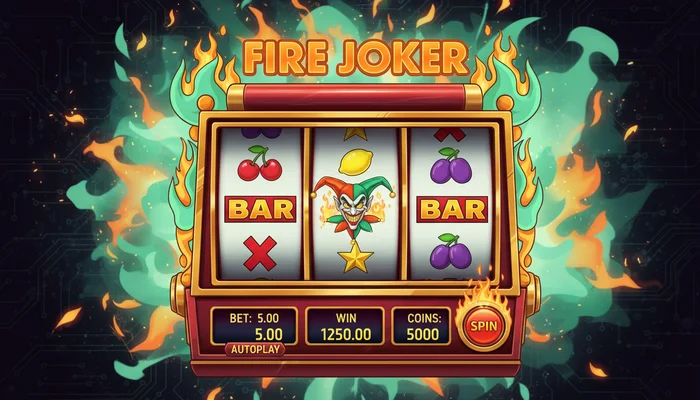 Fire Joker স্লট গেম Krikya Casino