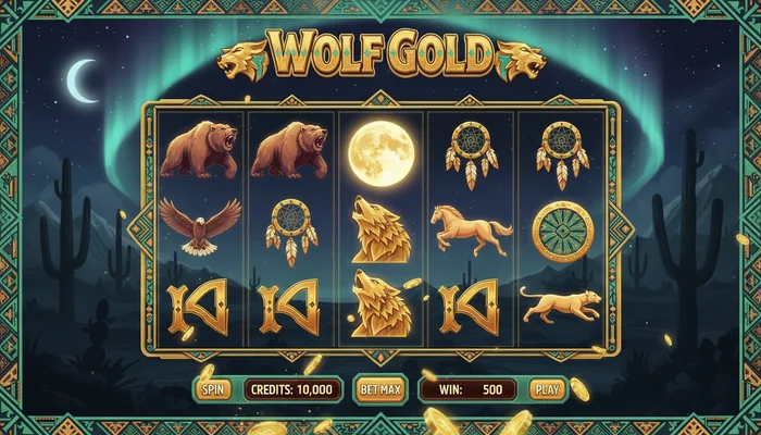 Wolf Gold স্লট গেম Krikya Casino